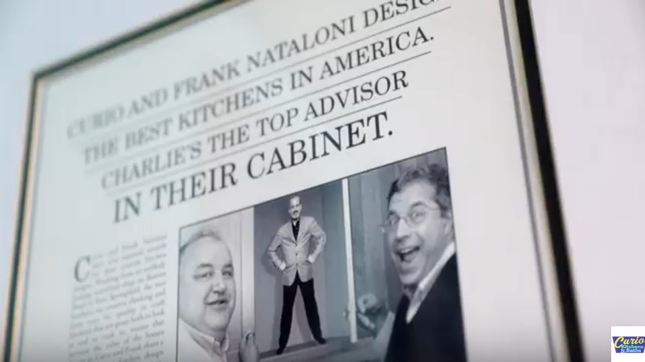 Framed Curio newspaper feature