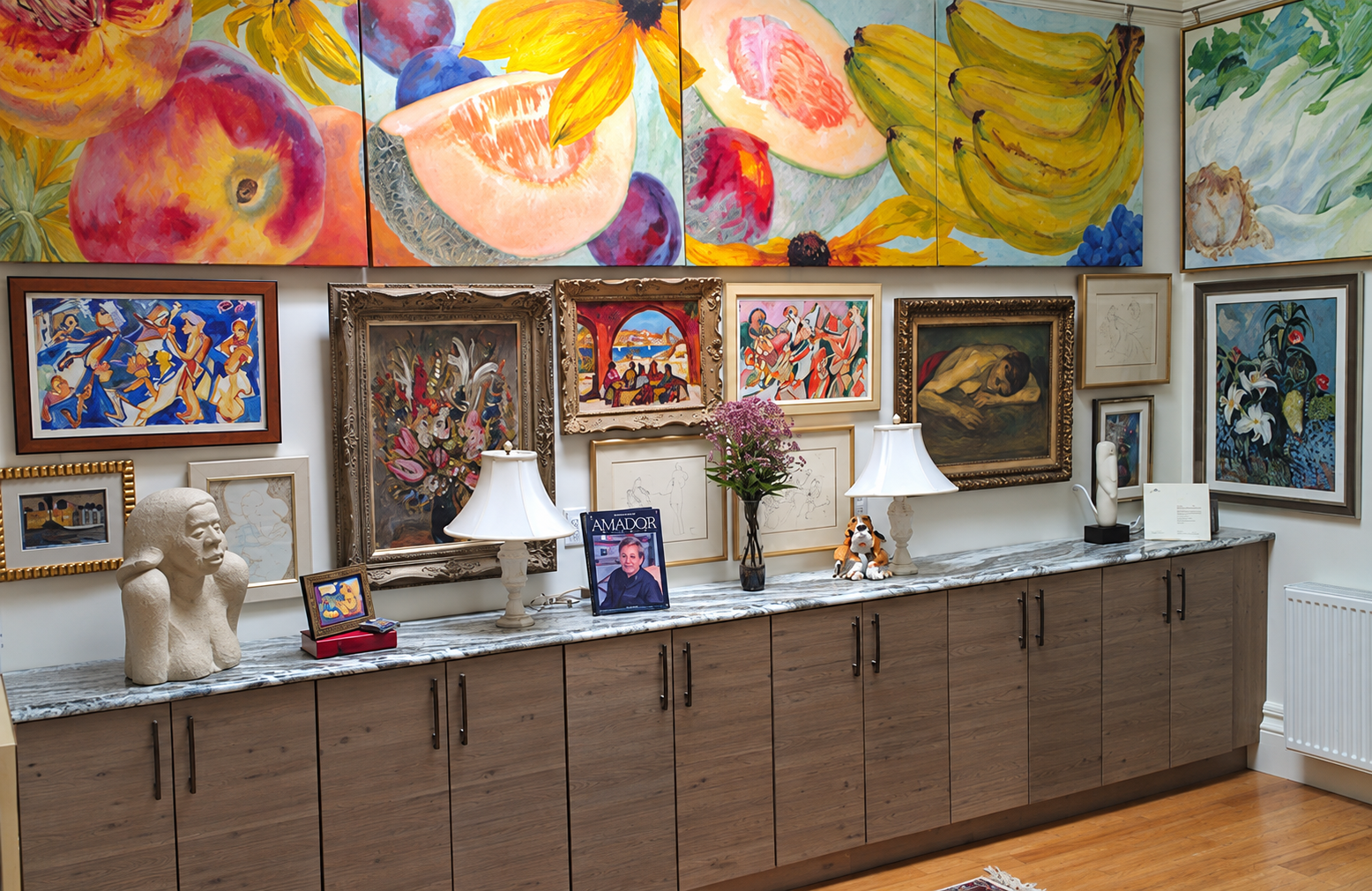 Eclectic cabinets