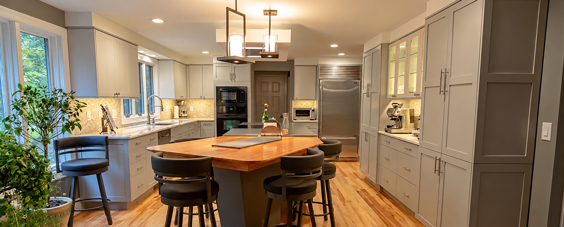 Curio kitchen design